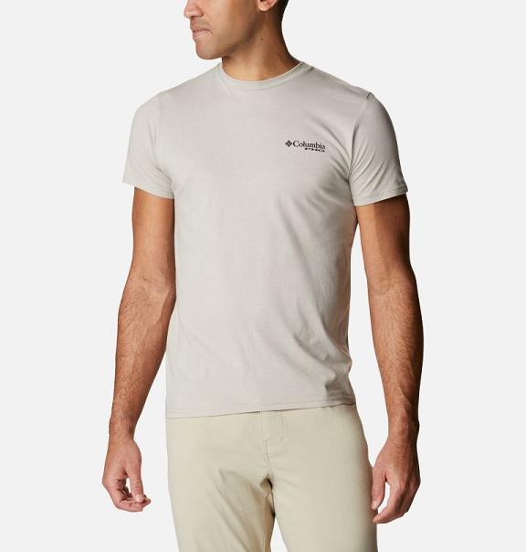 Columbia PHG T-Shirt Khaki For Men's NZ21689 New Zealand